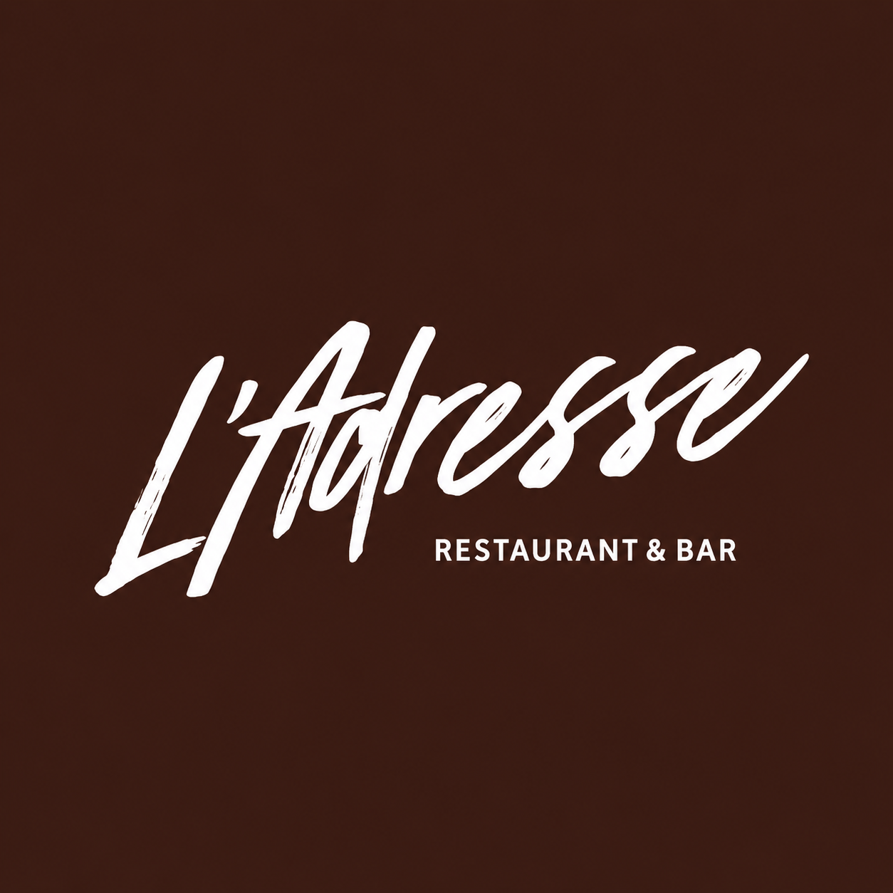 L'Adresse logo